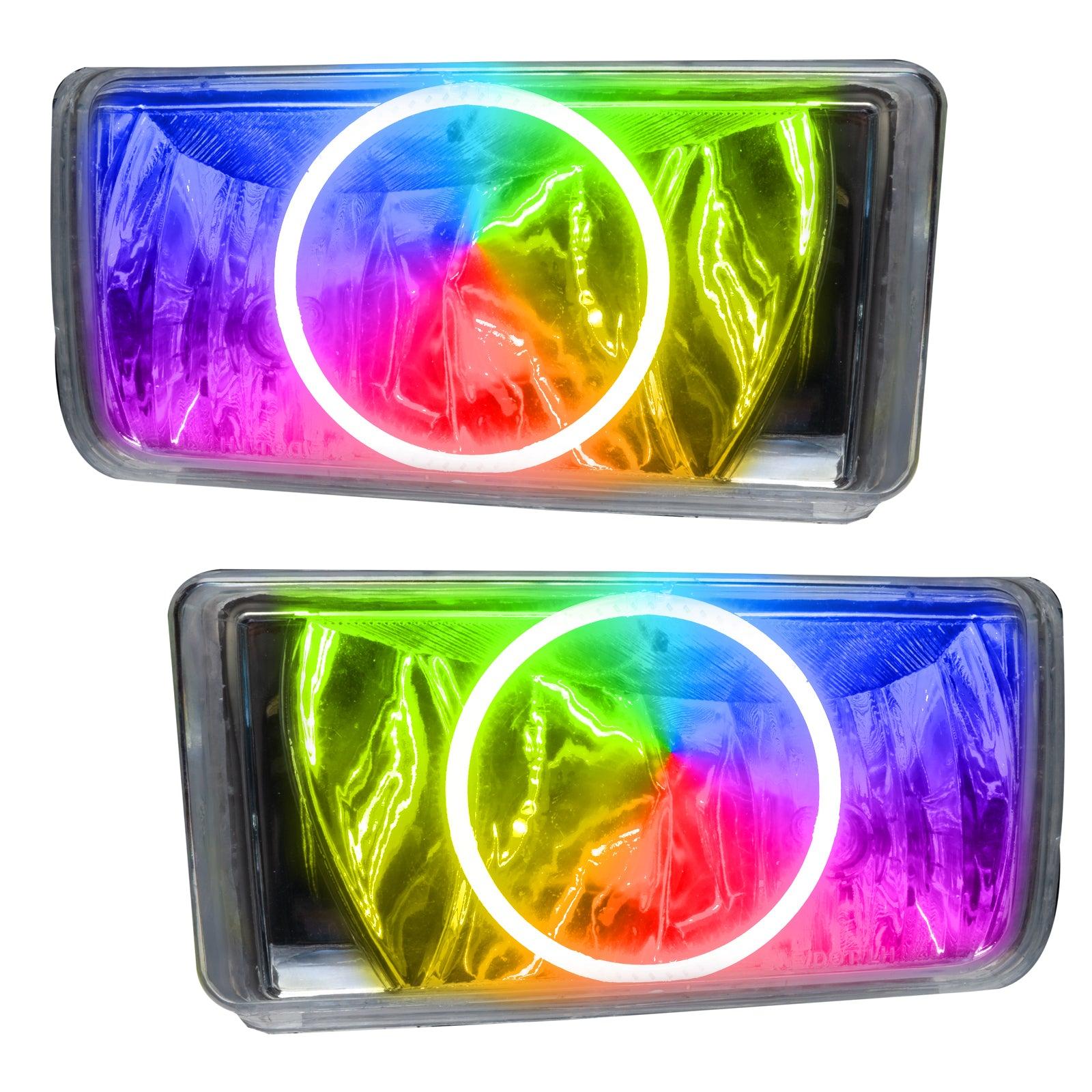 2007-2015 Chevrolet Silverado re-Assembled LED Halo Fog Lights