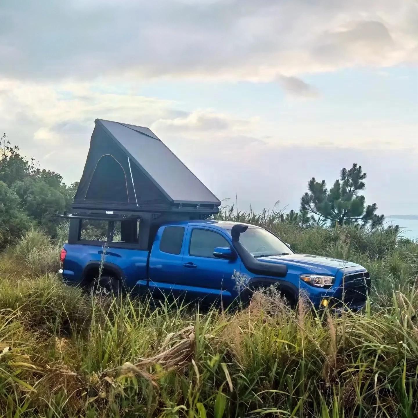 Roveroll 2019-2024 Jeep Gladiator 5 ft Bed Skynest Canopy Camper & Roof-Top Tent Combo - JP001