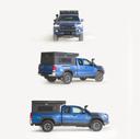 Roveroll 2019-2024 Jeep Gladiator 5 ft Bed Skynest Canopy Camper & Roof-Top Tent Combo - JP001-2