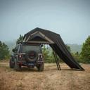 Roveroll Snail Soft Shell Roof Top Tent-Taupe Body & Black Rain Fly - 52 in - SS001-7