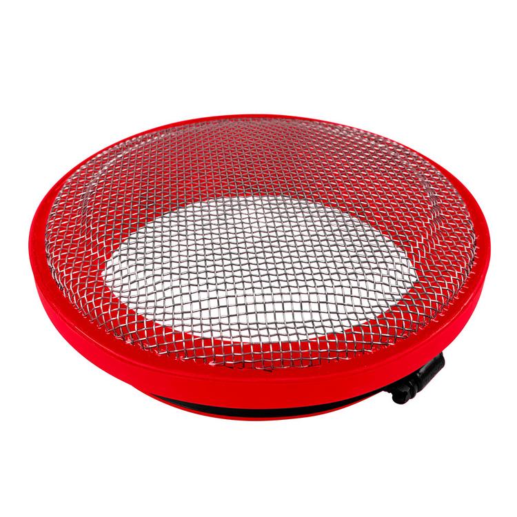 S&B Turbo Screen Red Stainless Steel Mesh W/Stainless Steel Clamp  - 77-3003