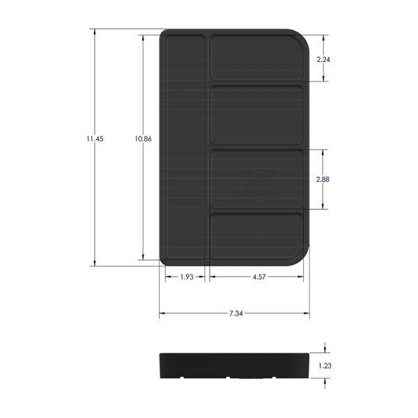 S&B Tool Tray Silicone Small  - 80-1000S