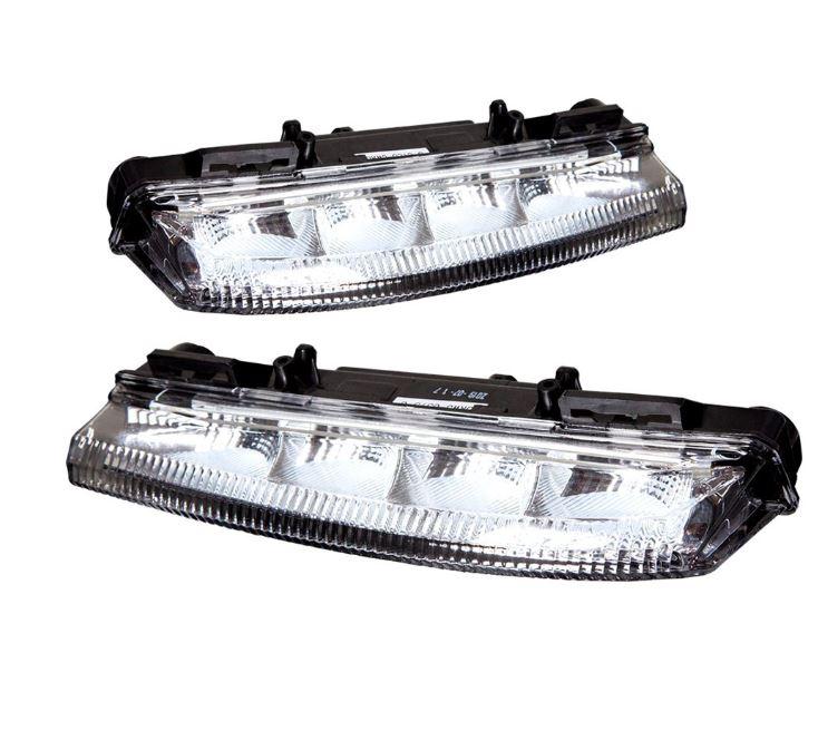Winjet Led Fog Lights W-Daytime Running (Drl)-Clear - CDRWJ-0575-C
