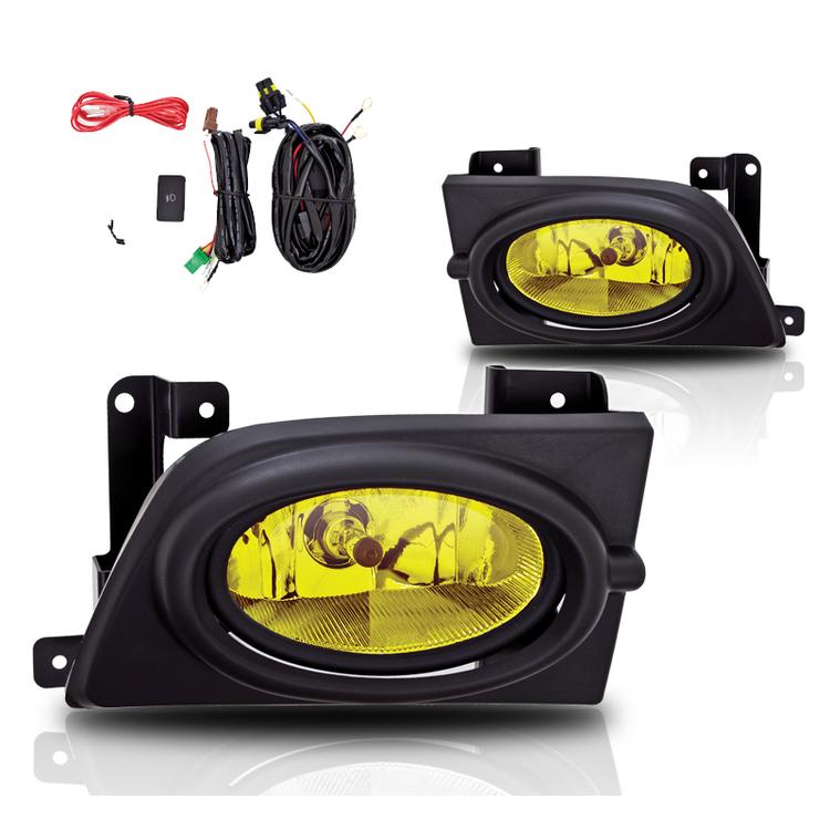 Winjet Fog Lights-Amber Yellow - CFWJ-0059-Y