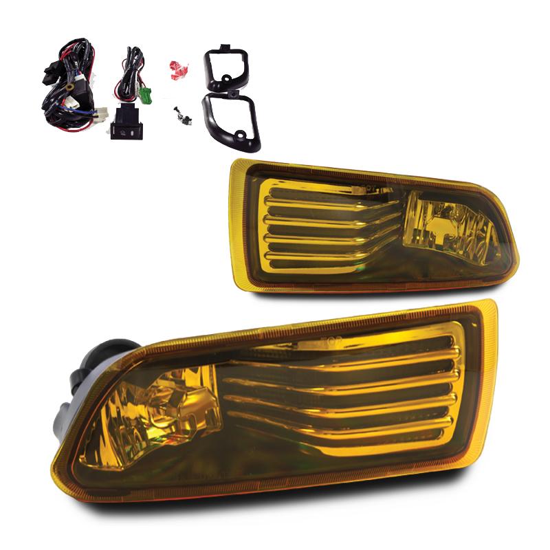 Winjet Fog Lights Oe/Replacement Style-Amber Yellow - CFWJ-0070-Y