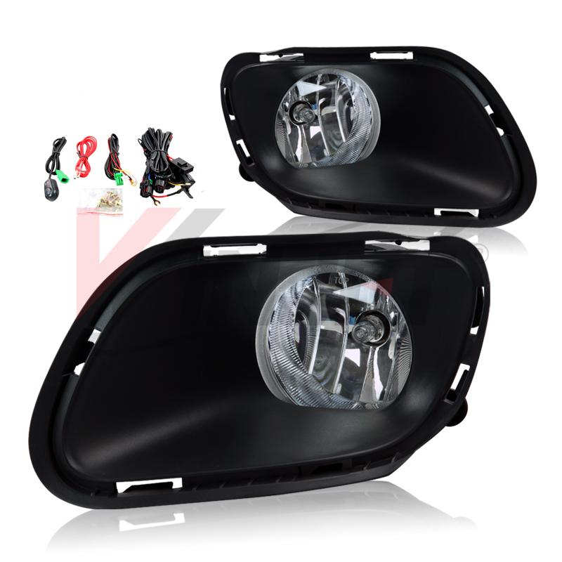 2014-2018 Jeep Cherokee Fog Lights - Clear