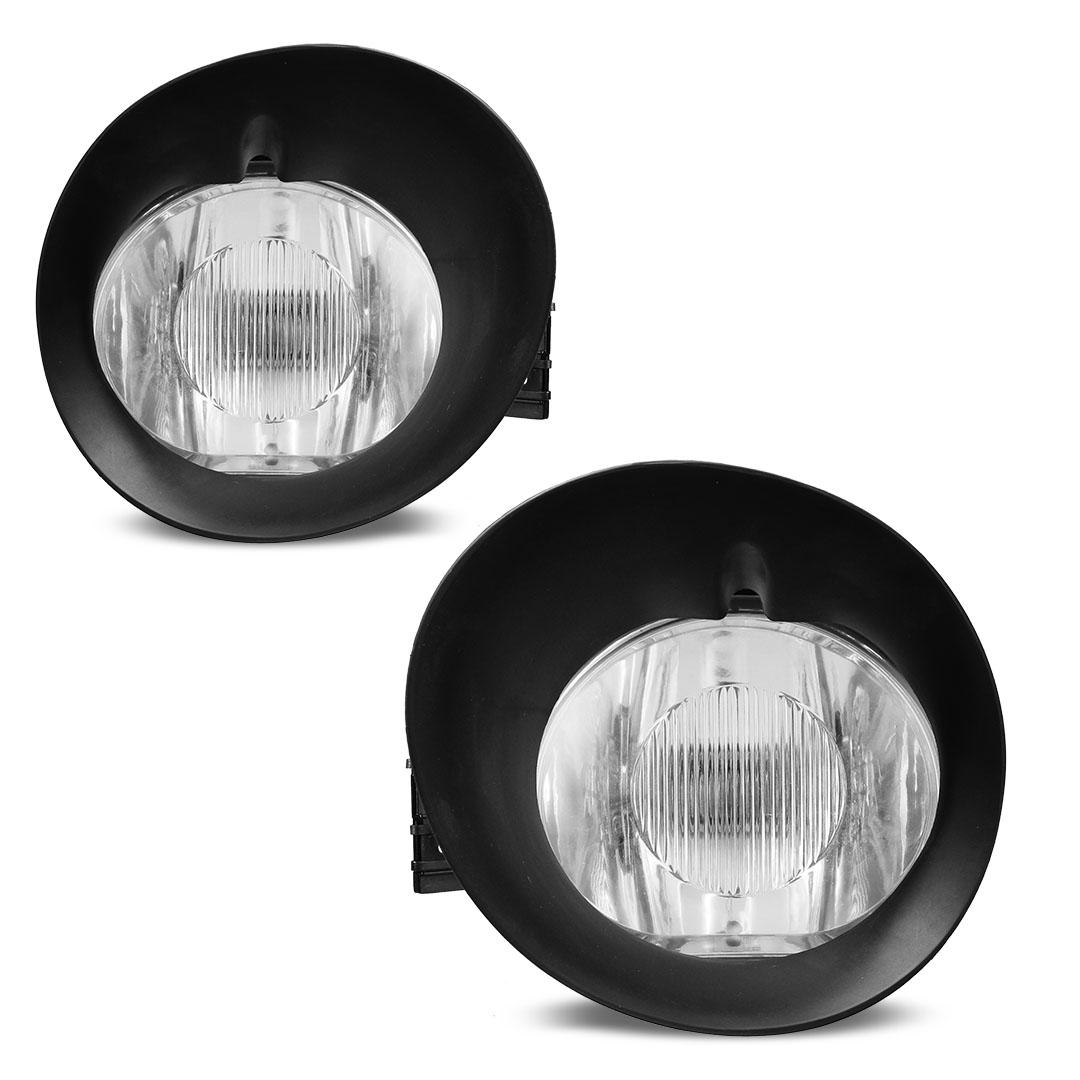2002-2009 Dodge Ram 1500 2500 3500 Fog Light with Bezel - Clear
