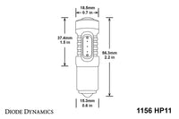 1156 HP11 Backup LED Bulbs