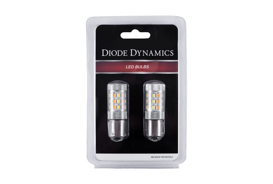 1157 HP24 Switchback Dual-Color Turn Signal LED Bulbs - Cool White/Amber