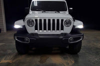 Front Turn Signal/DRL LED Bulbs for 2018-2025 Jeep JL Wrangler Sport S / Sahara / Rubicon (Four)