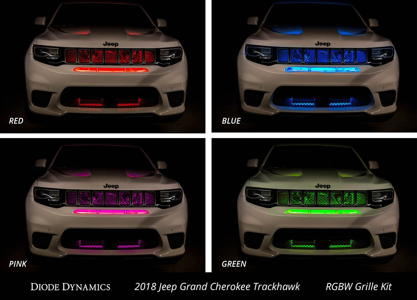 RGBW Multicolor Grille LED Kit
