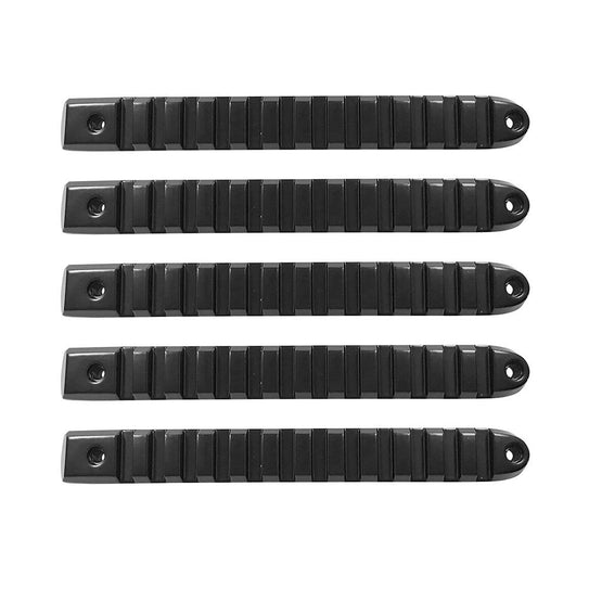 2007-2018 Jeep JK 4 Door Handle Inserts | 5 pcs | Black