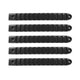 2007-2018 Jeep JK 4 Door Handle Inserts | 5 pcs | Black