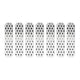 2007-2018 Jeep JK 7 Piece Grille Inserts | Brushed