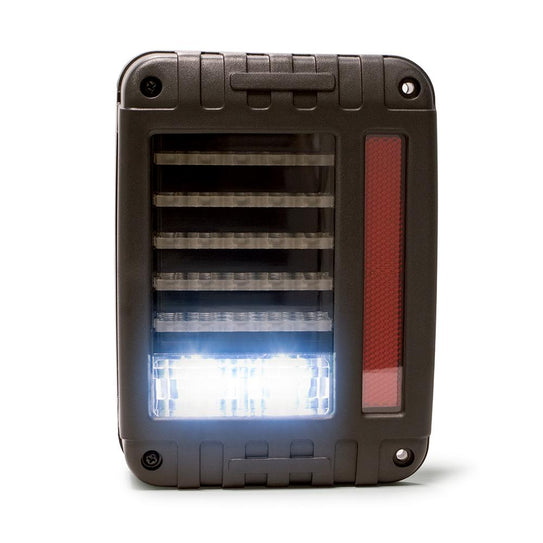 2007-2018 Jeep JK LED Tail Lights - Horizontal