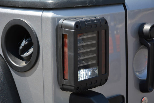 2007-2018 Jeep JK LED Tail Lights - Horizontal
