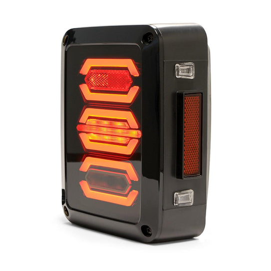 2007-2018 Jeep JK LED Tail Lights - Octagon