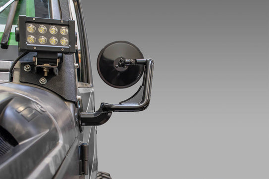 2007-2018 Jeep JK Tubular Mirrors