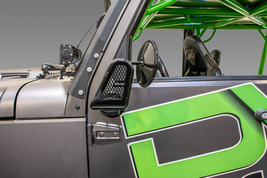 2007-2018 Jeep JK Tubular Mirrors