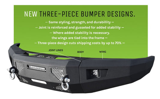 2017-2022 Ford F-250 / F-350 Steel Front Bumper