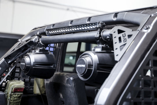 2018-2025 Jeep Wrangler JL | Rear Speaker & Light Bar Mount