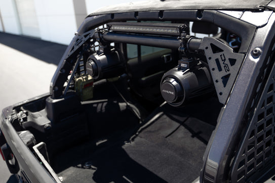 2018-2025 Jeep Wrangler JL | Rear Speaker & Light Bar Mount