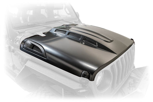 2018-2025 Jeep JL & 2020-2025 Jeep JT Heat Dispersion Hood