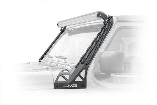 2018-2025 Jeep JL & 2020-2025 JT A-Pillar Mounted Rail System