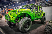 2018-2025 Jeep JL & 2020-2025 JT Front Half-Doors with Aluminum Mesh