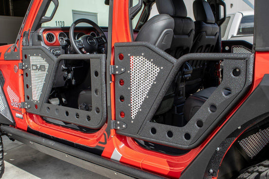 2018-2025 Jeep JL & 2020-2025 JT Rear Rock Doors