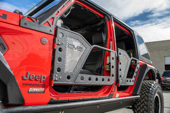 2018-2025 Jeep JL & 2020-2025 JT Rear Rock Doors