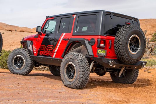2018-2023 Jeep JL Rear Inner Fenders | Black