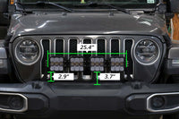 SS5 Grille CrossLink Lightbar Kit for 2018-2025 Jeep JL Wrangler/Gladiator