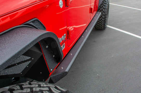 2020-2025 Jeep Gladiator JT Rock Sliders with Step