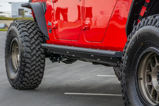2020-2025 Jeep Gladiator JT Rock Sliders with Step