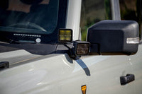 2021-2025 Ford Bronco | A-Pillar Dual Light Pod Drop Mounts