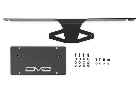 2021-2025 Ford Bronco | Capable Bumper Slanted Front License Plate Mount
