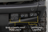 Stage Series Fog Pocket Kit for 2021-2024 Ford Bronco (w/ Steel Bumper)