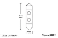 39mm SMF2 LED Bulbs