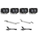 Toyota 4Runner S2 SAE OEM Fog Light Replacement Kit for Non-TRD Pro