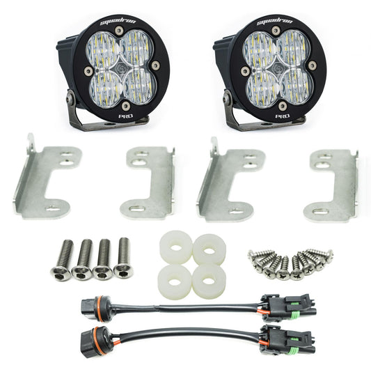 Jeep Wrangler Gladiator JL/JT Squadron-R Pro Fog Pocket Light Kit