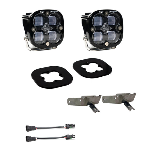 Ford F-250/350 Super Duty Squadron SAE Fog Pocket Light Kit