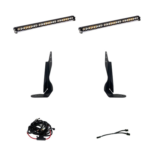 GMC S8 Dual 30 Inch Grille Light Bar Kit