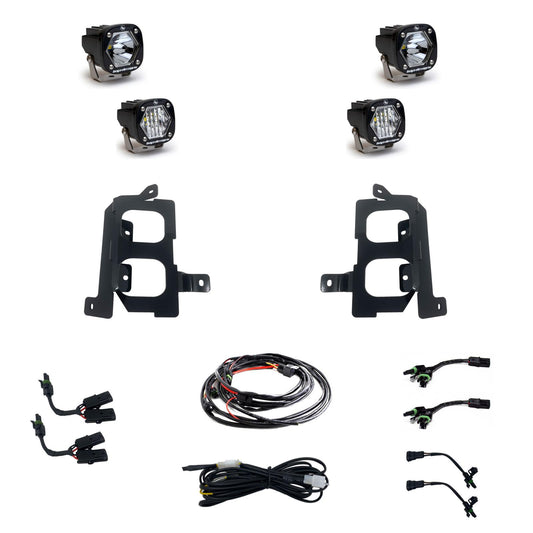 GMC Sierra 2500HD/3500HD S1 Dual Fog Pocket Light Kit
