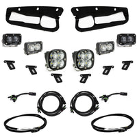 Ford Bronco S2 SAE Sportsmen Fog Pocket Light Kit for Steel Bumper