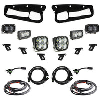 Ford Bronco S2 SAE Sportsmen Fog Pocket Light Kit for Steel Bumper