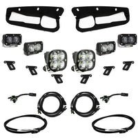 Ford Bronco S2 SAE “Pro” Fog Pocket Light Kit - Ford 2021-On Bronco; Steel Bumper