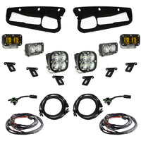 Ford Bronco S2 SAE Sportsmen Fog Pocket Light Kit for Steel Bumper