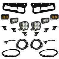 Ford Bronco S2 SAE “Pro” Fog Pocket Light Kit - Ford 2021-On Bronco; Steel Bumper