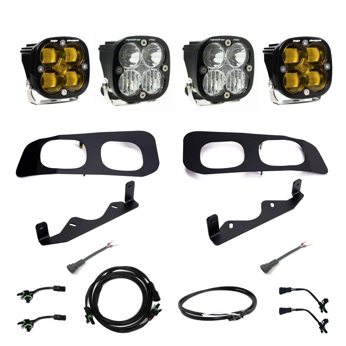 Ford Squadron SAE/Squadron Pro Dual Fog Pocket Light Kit